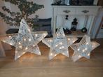 Te koop Set Grote Kerststerren 3 stuks zéér mooi!, Diversen, Kerst, Ophalen, Zo goed als nieuw
