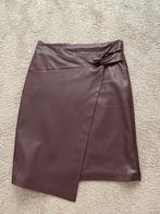 Rok van kunstleder , pencilmodel mt 42, Kleding | Dames, Rokken, Bruin, Maat 42/44 (L), Ophalen of Verzenden, Zo goed als nieuw