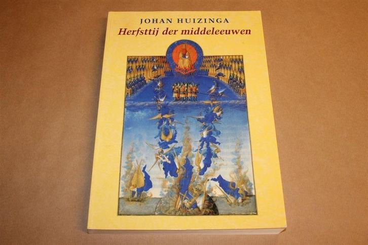Herfsttij der Middeleeuwen — Standaardwerk van Huizinga, Antiek en Kunst, Kunst | Beelden en Houtsnijwerken, Ophalen of Verzenden