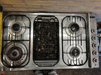 Boretti ilve gasfornuis gaskookplaat met grill en bakplaat, Ophalen, Gebruikt, Inbouw, Gas