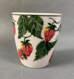 Vic’s koffiebeker / senseobeker aardbeien, Overige typen, Ophalen of Verzenden, Zo goed als nieuw, Overige stijlen