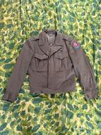 Tweede wereldoorlog US ETO ike jacket 1944, Ophalen of Verzenden, Landmacht, Amerika, Kleding of Schoenen