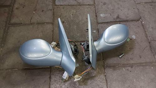 Set licht blauwe buitenspiegels Peugeot 206 CC uit 2001, Auto diversen, Overige Auto diversen, Ophalen of Verzenden