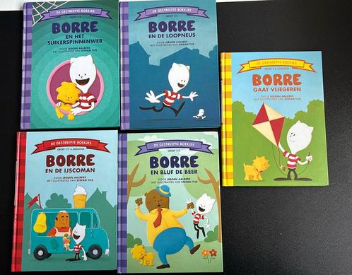 5 Borre boekjes, Boeken, Kinderboeken | Kleuters, Gelezen, Fictie algemeen, 5 of 6 jaar, Jongen of Meisje, Ophalen of Verzenden
