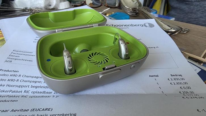 Phonak Audéo Paradise M90-R - Oplaadbaar, Witgoed en Apparatuur, Persoonlijke-verzorgingsapparatuur, Zo goed als nieuw, Overige typen