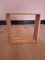 Wandkubus houtlook, Huis en Inrichting, Woonaccessoires | Wandplanken en Boekenplanken, Ophalen, Zo goed als nieuw