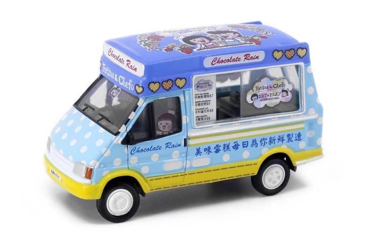 Ice Cream Van van Tiny Toys Chocolate Rain, Hobby en Vrije tijd, Modelauto's | Overige schalen, Nieuw, Auto, Ophalen of Verzenden