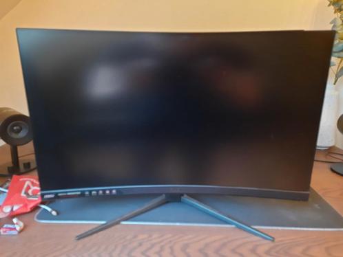 Mooie Curved Msi Monitor 27' te koop, Computers en Software, Monitoren, Zo goed als nieuw, 101 t/m 150 Hz, HDMI, Gaming, Curved