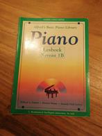 Alfred's basic piano library lesboek niveau 1B, Gebruikt, Klassiek, Les of Cursus, Ophalen of Verzenden