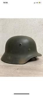 16 Helmet M40 German Helmet M40 WW2 Combat helmet M 40 WWII, Verzamelen, Militaria | Tweede Wereldoorlog, Ophalen of Verzenden