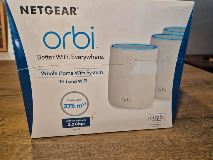Netgear Orbi WiFi Systeem, Computers en Software, Powerlines, Zo goed als nieuw, Ophalen