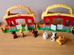 Fisherprice speelgoed Kassa stal,dierenrots, Ophalen of Verzenden, Speelset