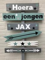 geboorte bord jongen, Ophalen of Verzenden, Nieuw, Geboortebord
