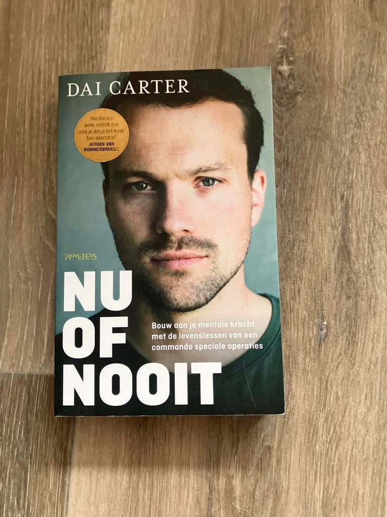 Nu of Nooit - Dai Carter, Boeken, Biografieën, Ophalen of Verzenden, Gelezen, Overige