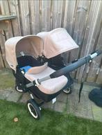 Bagaboo donkey zwart-beige met nieuwe blauwe set extra, Ophalen of Verzenden, Gebruikt, Combiwagen, Bugaboo