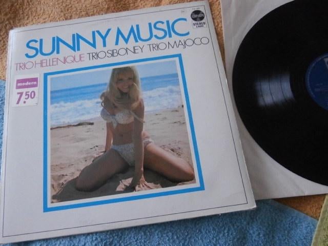 LP - Trio Hellenique /Trio Siboney /Trio Majoco -Sunny Music, Cd's en Dvd's, Vinyl | Wereldmuziek, Gebruikt, Europees, 12 inch