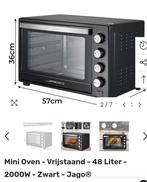 Jago mini oven, Minder dan 45 cm, Minder dan 45 cm, Hete lucht, Nieuw