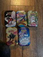 Pokemon blikjes leeg!, Ophalen of Verzenden, Zo goed als nieuw, Overige typen