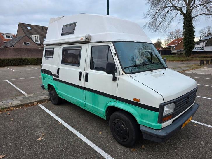 Peugeot J5 Campervan - Klassieker uit 1990!, Caravans en Kamperen, Campers, Particulier, tot en met 4, Buscamper of Camperbus