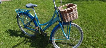 Batavus diva 26 inch meisjesfiets blauw roze beschikbaar voor biedingen