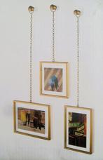 Umbra fotolijsten / Fotolijstjes aan ketting / Goud - NIEUW, Ophalen of Verzenden, Nieuw