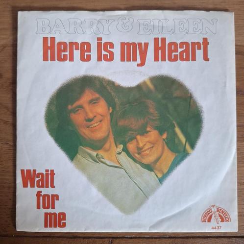 Barry & Eileen - Here Is My Heart (042), Cd's en Dvd's, Vinyl Singles, Gebruikt, Pop, Verzenden