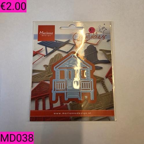 Snijmallen Marianne Design €2.00 deel 1, Hobby en Vrije tijd, Kaarten | Zelf maken, Zo goed als nieuw, Pons of Mal, Overige thema's