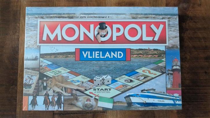 Monopoly Vlieland - Limited Edition - Nieuw!, Hobby en Vrije tijd, Gezelschapsspellen | Bordspellen, Nieuw, Drie of vier spelers