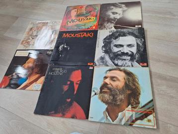 Diverse LP's Georges Moustaki beschikbaar voor biedingen