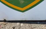 Vintage BP emaille Reclamebord XL, Verzamelen, Merken en Reclamevoorwerpen, Ophalen, Reclamebord, Gebruikt, .
