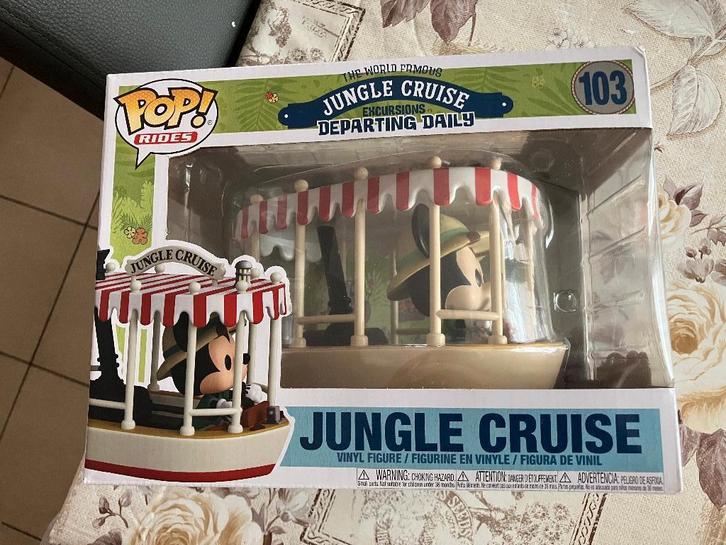 Funko Pop 103 Disney Mickey Mouse Jungle Cruise, Verzamelen, Disney, Zo goed als nieuw, Beeldje of Figuurtje, Mickey Mouse, Ophalen of Verzenden