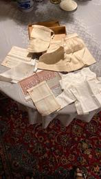Merklap en stekenlap naaldkunst handwerk 1900, Antiek en Kunst, Antiek | Kleden en Textiel, Ophalen of Verzenden