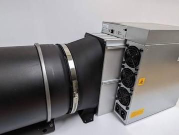 S19 Antminer 88TH + AC infinity Fan beschikbaar voor biedingen