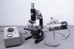 I007 Olympus Microscoop met verlichting, Ophalen, Gebruikt, 400x tot 1000x, Biologische microscoop