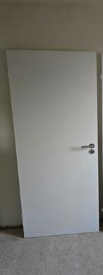 Opdek binnendeur linksdraaiend 83 x 201,5 (incl beslag), Doe-het-zelf en Verbouw, Ophalen, Gebruikt, 80 tot 100 cm, Binnendeur