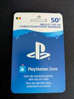€50 PlayStation Store Wallet Top-Up - België, Ophalen of Verzenden, Nieuw, Controller, PlayStation 1