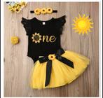 Nieuw! Super mooi cake smash Eerste verjaardag setje maat 80, Ophalen of Verzenden, Nieuw, Meisje, Setje