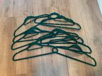 Groene fluwelen kledinghangers - set van 10, Ophalen of Verzenden, Zo goed als nieuw, Fluweel, Kinderen en Volwassenen