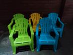 5x Progarden Mini Selva Kinder Tuinstoel - Stapelbaar, Ophalen, Gebruikt, Plastic, Stapelbaar