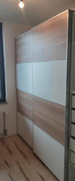 2 meter Pax kast, Schuifdeuren met spiegel, Huis en Inrichting, Kasten | Kledingkasten, Ophalen, 200 cm of meer, Glas, 200 cm of meer