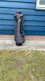 Slazenger vintage golftas met clubs (rechtshandig), Ophalen, Gebruikt, Set