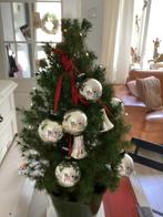 Brocante kerst slinger met ballen, Ophalen of Verzenden