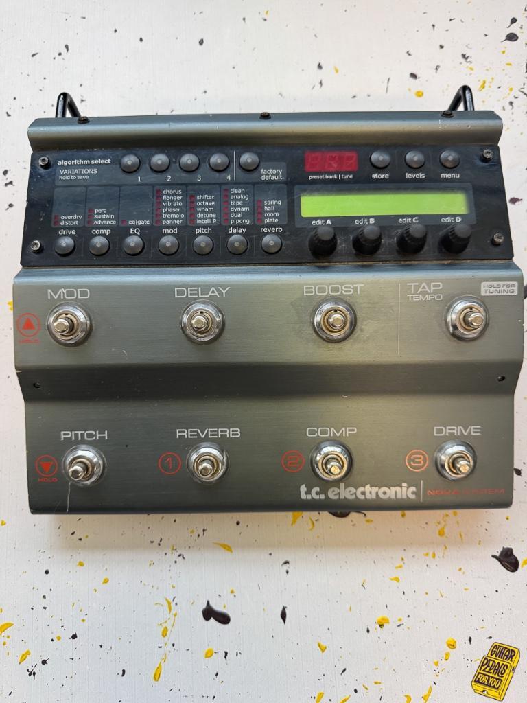 ≥ TC Electronic Nova System Analog Multi-Effects Pedal — Effecten