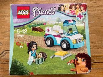 Lego Friends Dierenambulance set 41086 beschikbaar voor biedingen