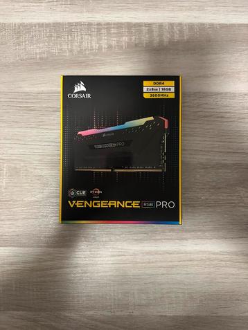 Corsair Vengeance RGB Pro • DDR4 • 2X8GB • 3600MHz beschikbaar voor biedingen