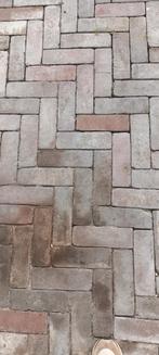 Gebakken stenen 21m2. Ze worden morgen op pallets gezet., Tuin en Terras, Tegels en Klinkers, Ophalen, Gebruikt, Klinkers