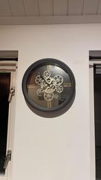 Industriele klok!, Huis en Inrichting, Woonaccessoires | Klokken, Verzenden, Zo goed als nieuw, Analoog, Wandklok