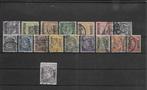 Nederlands Indië 1908. NVPH 81 t/m 97, Gestempeld., Postzegels en Munten, Postzegels | Nederlands-Indië en Nieuw-Guinea, Verzenden