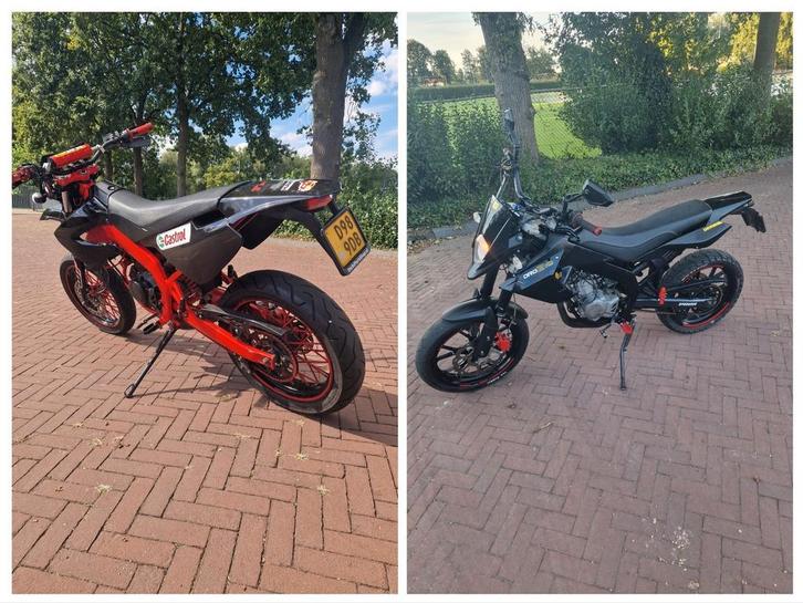 2x Derbi sm/drd extreme/evo, Fietsen en Brommers, Brommers | Derbi, Zo goed als nieuw, Ophalen of Verzenden