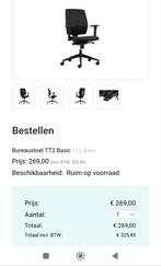 Ergonomische Zgan bureastoel, Ophalen, Zo goed als nieuw, Zwart